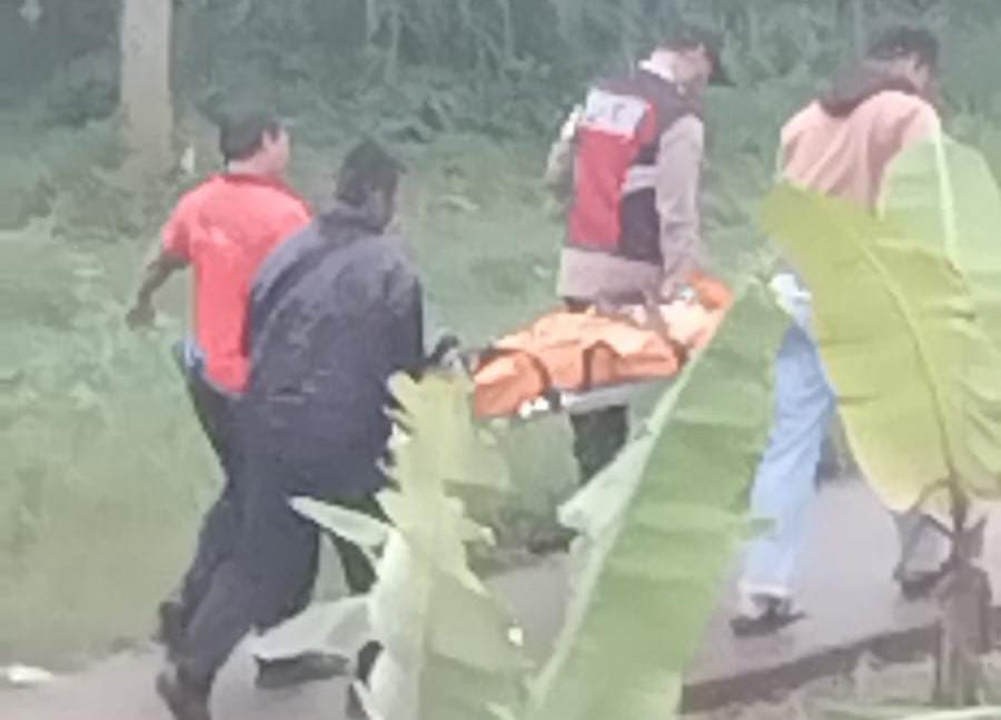 Polsek Cijeruk Bersama Instansi Terkait Cek Lokasi TKP Adanya Orang Tertabrak Kereta di Wilayah Cigombong