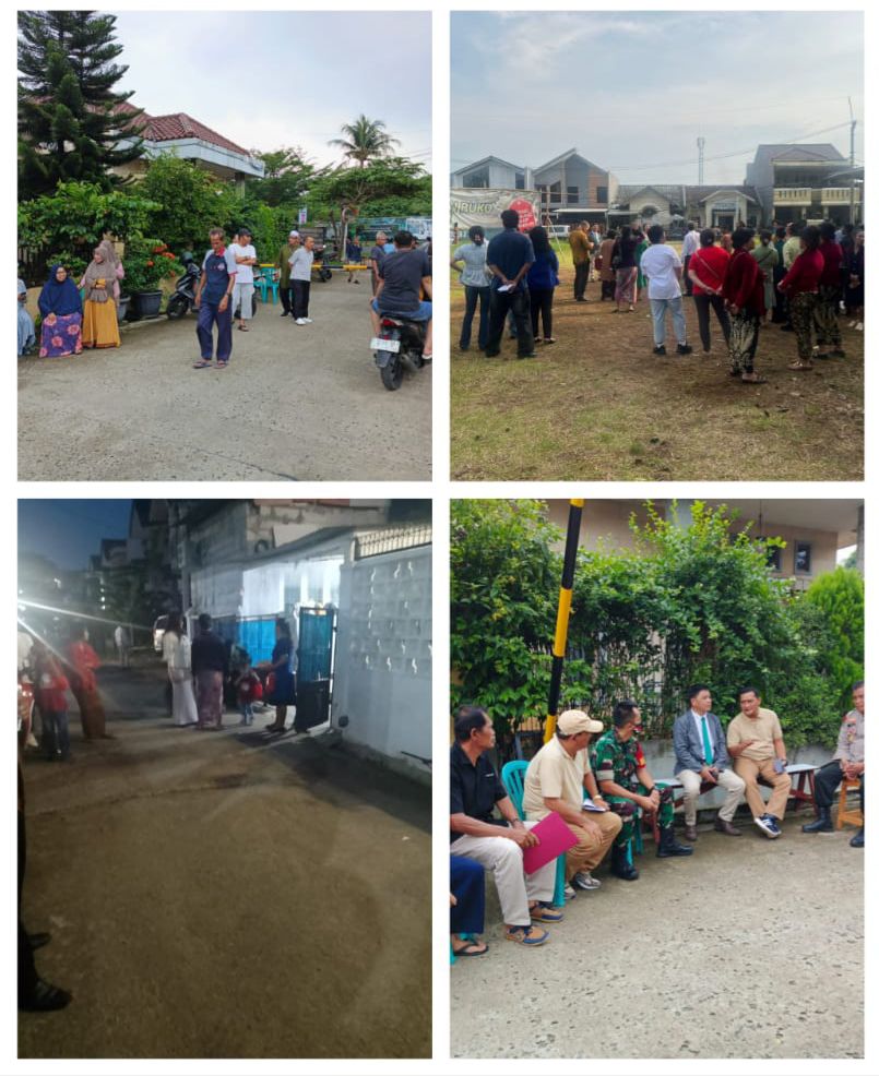 POLSEK CIBINONG BERSAMA SATKEHOLDER LAINNYA TINDAK LANJUTTI TERKAIT VIDEO VIRAL AKSI WARGA YANG MELARANG RUMAH SEBAGAI TEMPAT IBADAH, UPAYA MEDIASI DARI KEDUA BELAH PIHAK DI FASILITASI FKUB (FORUM KOMUNIKASI UMAT BERAGAMA)