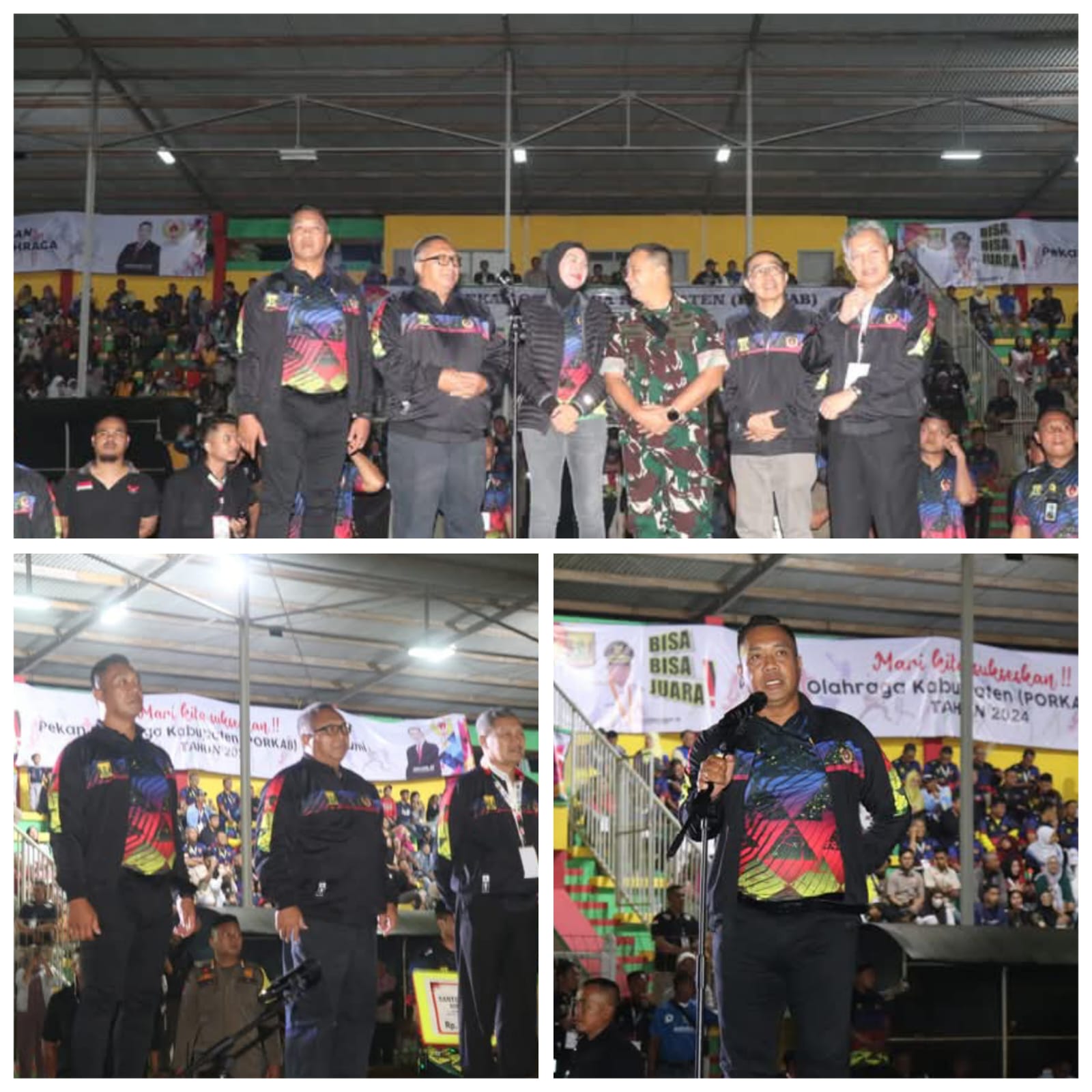 Buka PORKAB Sukabumi, Bupati  Cetak Atlet Muda Mas Depan”