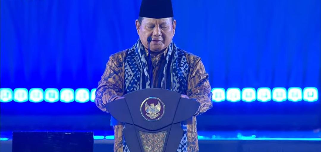 Hadiri Puncak Perayaan Natal Nasional 2024 Di GBK, Presiden Prabowo Minta Aparat Pemerintah Tidak Korupsi dan Koruptor Bertobat