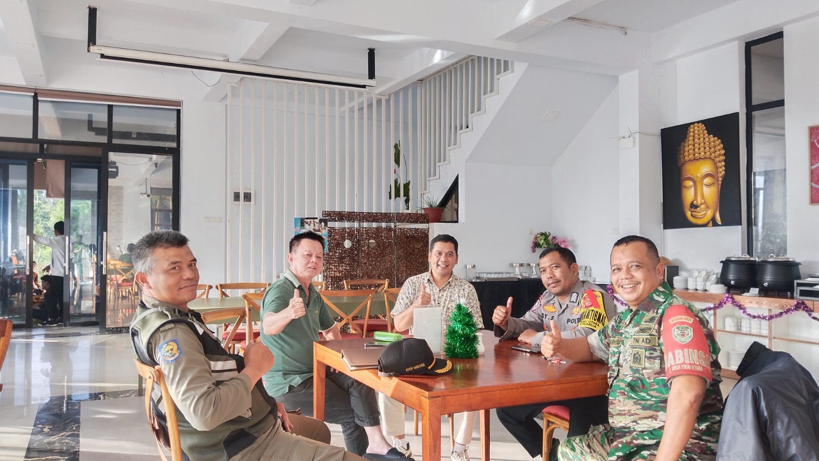 SINERGITAS TBI POLRI WILAYAH HUKUM POLSEK CSR POLRES BOGOR GIAT COOLING SISTEM WARGA BINAAN BERI PESAN DAN AJAK JAHA KAMTIBMAS