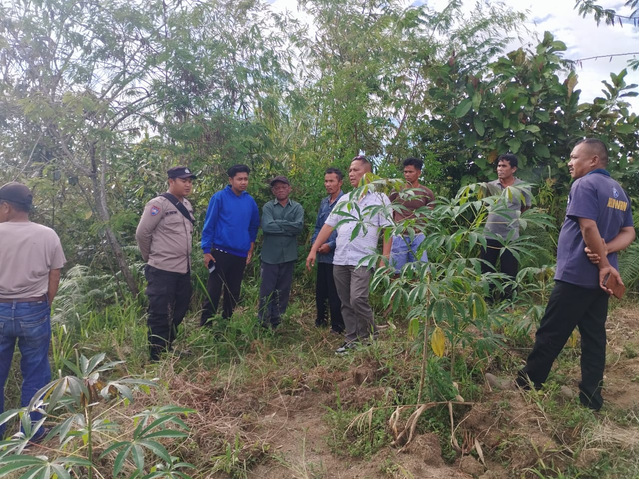 Jejak Kaki Diduga Harimau Ditemukan di Ladang Milik Warga, Polisi Himbau Warga Selalu Waspada
