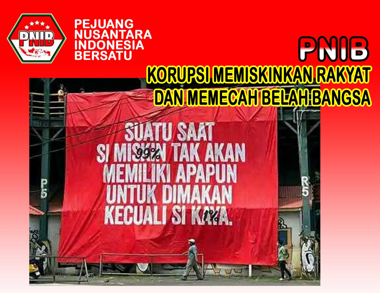 Resolusi 2025, PNIB : Gempur Sistem Korup Biang Keladi Penjajahan Ekonomi Rakyat dan Pembiayaan Terorisme Serta Ideologi Asing Wahabi Khilafah