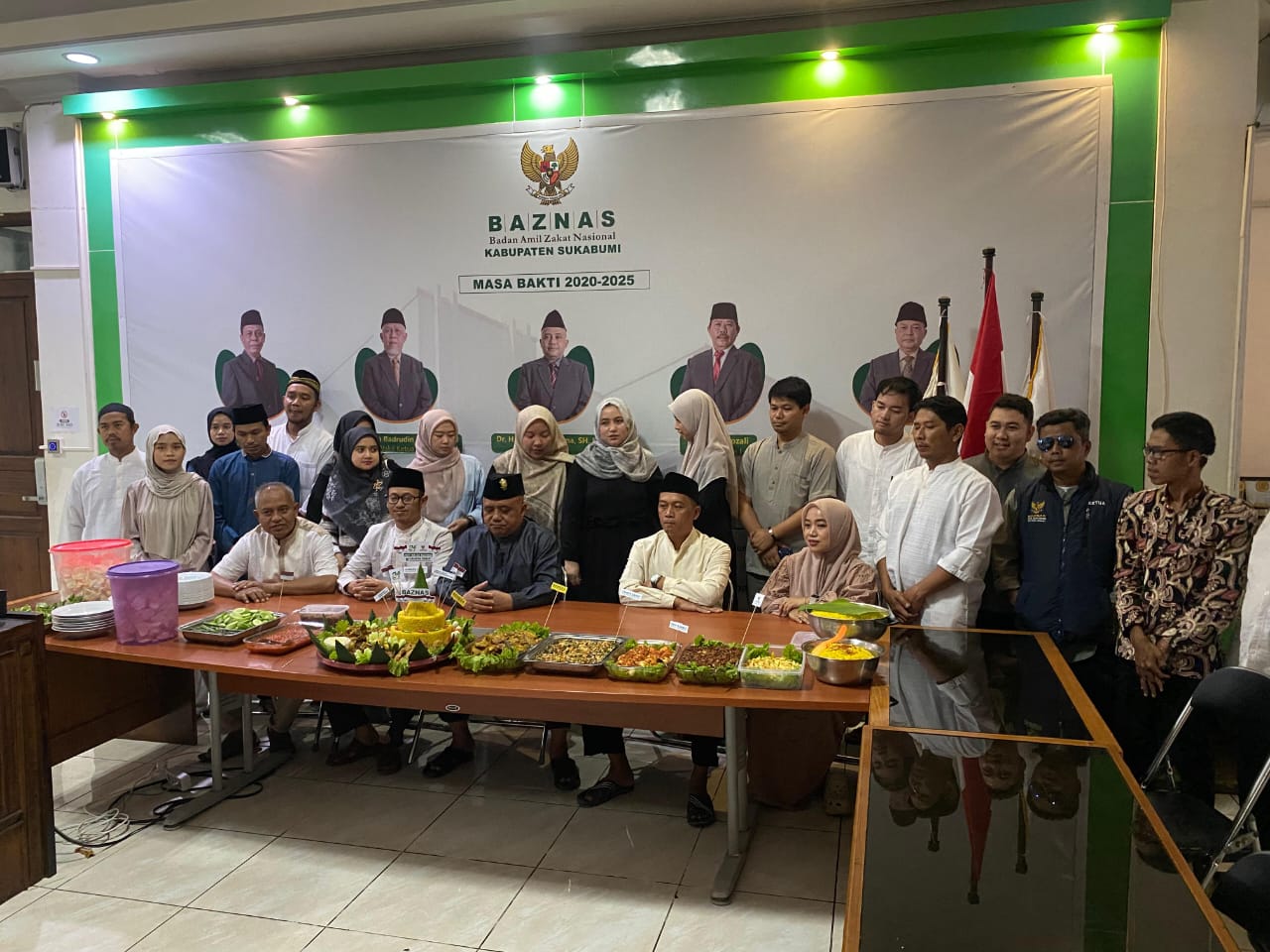 Milad Ke -24 Badan Amil Zakat Nasional (BAZNAS) Sukabumi Bertemakan ” Cahaya Zakat Keajaiban Muzaki dan Mustadibant”