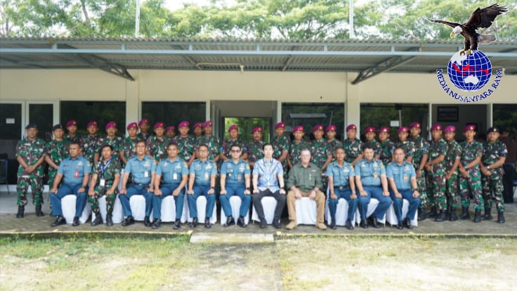 Prajurit Yontaifib 3 Marinir Ikuti Pelatihan Senjata Mesin Gatling M134P di Arsenal Batuporon