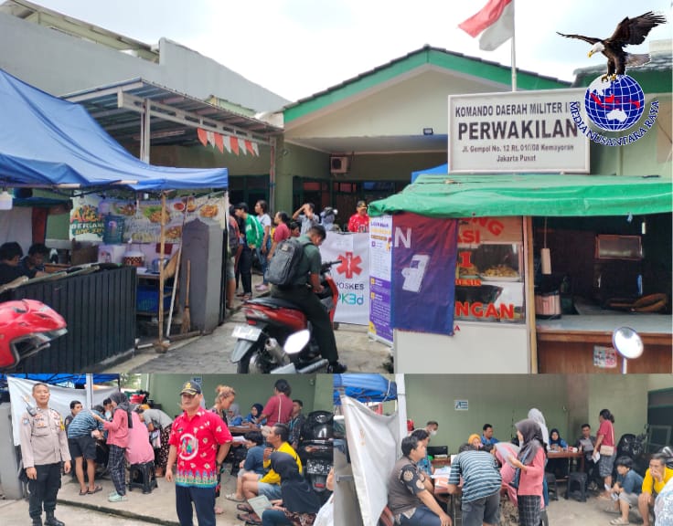 Polisi Buka Posko Pelayanan Untuk Warga Korban Kebakaran di Kemayoran