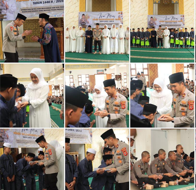 Polres Bogor Gelar Peringatan Isra Mi’raj 1446 H/2025 M