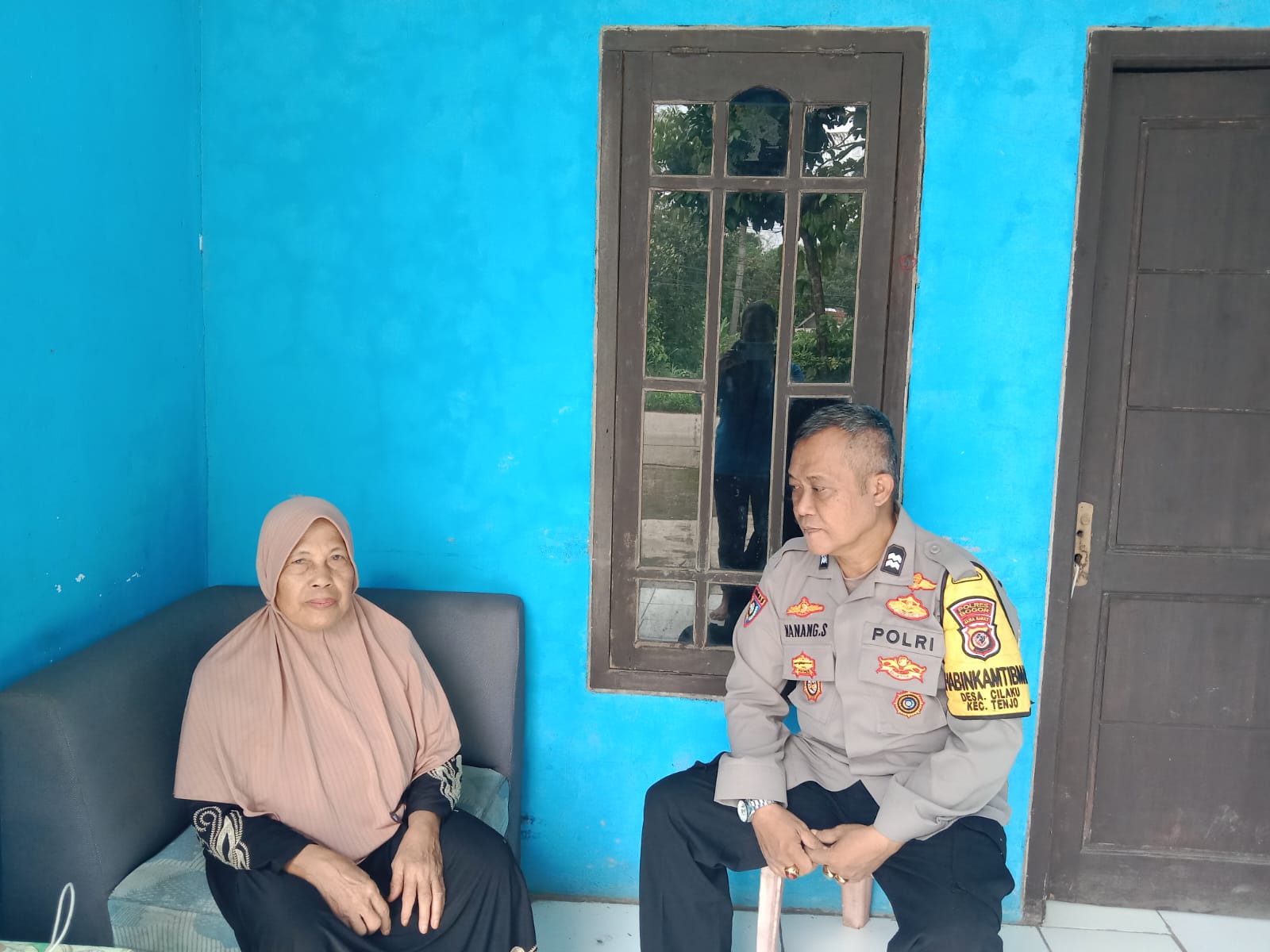 Bhabinkamtibmas Wilayah Hukum Polsek Tenjo Desa Cilaku Giat Cooling Sistem Sambang Warga Binaan Silahturahmi Beri Himbauan Kamtibmas