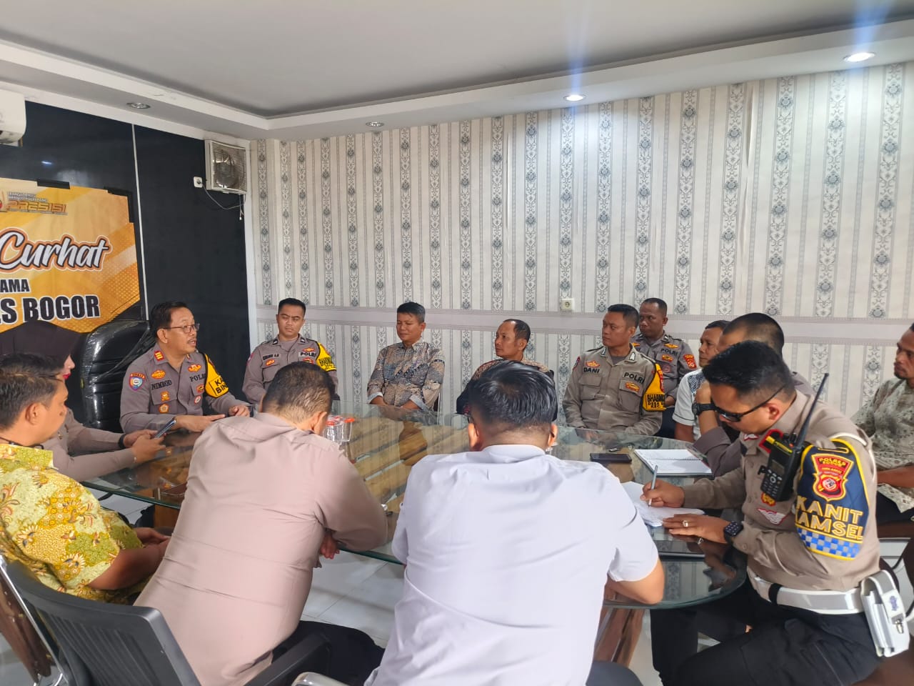 Program Jumat Curhat Polres Bogor , Wujud Pelayanan Aspirasi Warga Masyarakat Dalam Mencari Solusi