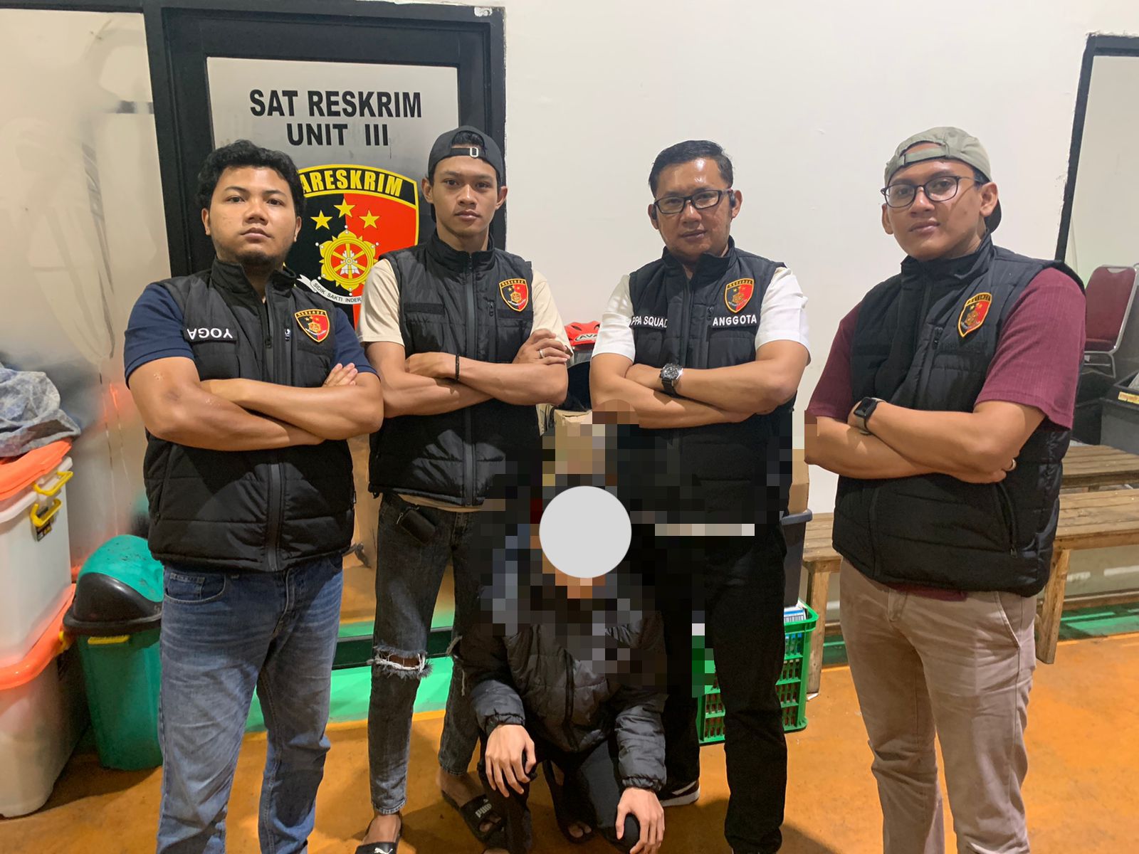 Sat Reskrim Polres Bogor Tindak Lanjut Adanya Tindak Pidana Persetubuhan dan / atau Perbuatan Cabul Terhadap Anak dibawah Umur di Wilayah Rumpin, Tersangka Berhasil Ditangkap