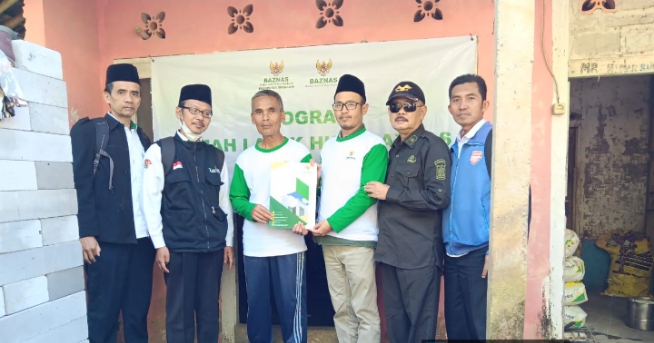 Baznas RI Bersinergi Dengan Baznas Kabupaten Sukabumi, “Salurkan Bantuan Program Rumah Layak Huni Baznas