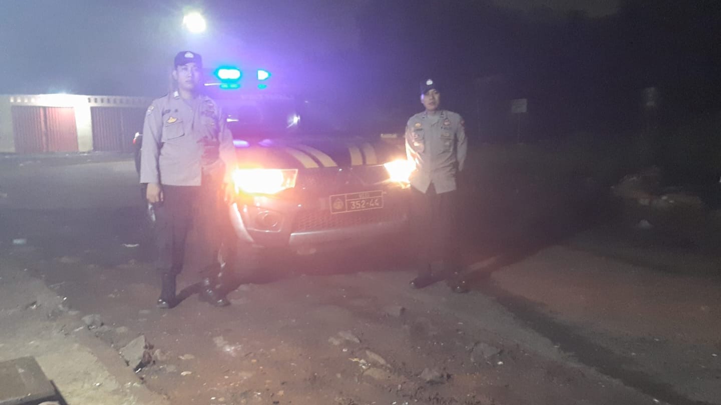 Antisipasi Sahur On The Road, Polsek Cibungbulang Patroli Gabungan TNI Polri Satpol PP Sisir Lokasi Diduga Sebagai Tempat Balap Liar Dan Rawan Aksi Tawuran