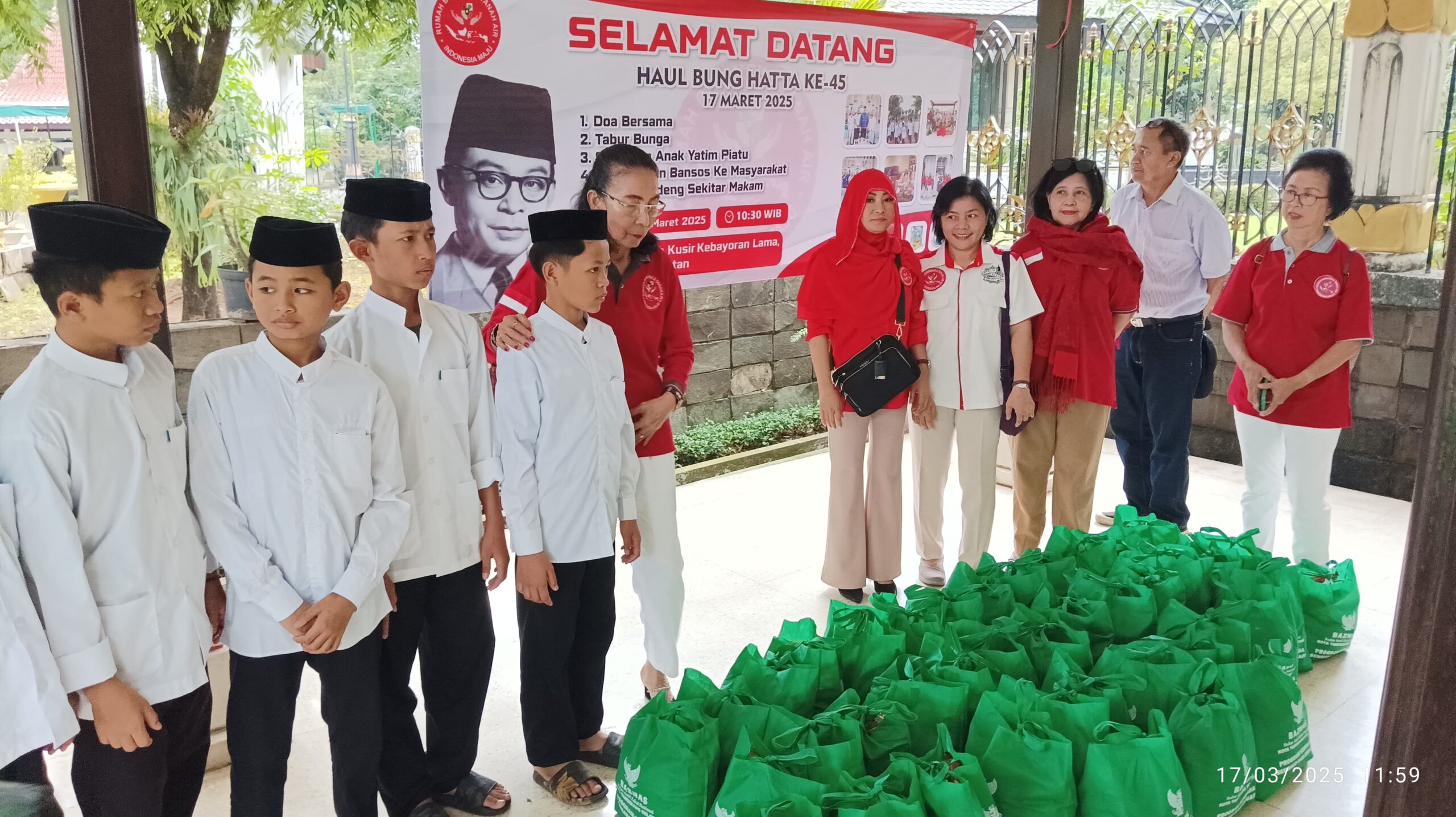 Dalam Rangka Mengenang Bapa Bangsa Yayasan Rumah Bhineka Tanah Air Indonesia Maju Giat Haul Bung Hatta 