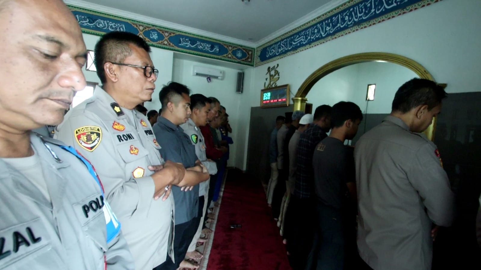 Polres Sukabumi Gelar Salat Gaib dan Doa Bersama untuk Tiga Anggota yang Gugur dalam Tugas