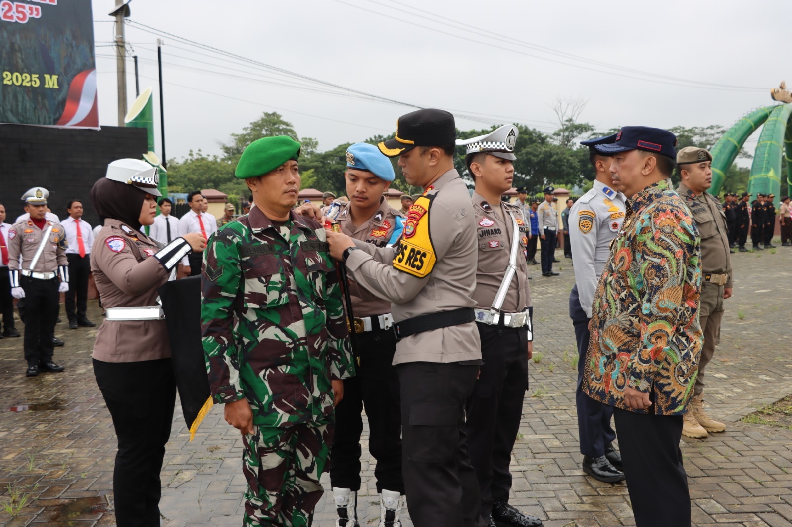 Polres Pringsewu Gelar Apel Operasi Ketupat 2025, Pastikan Keamanan Mudik Lebaran