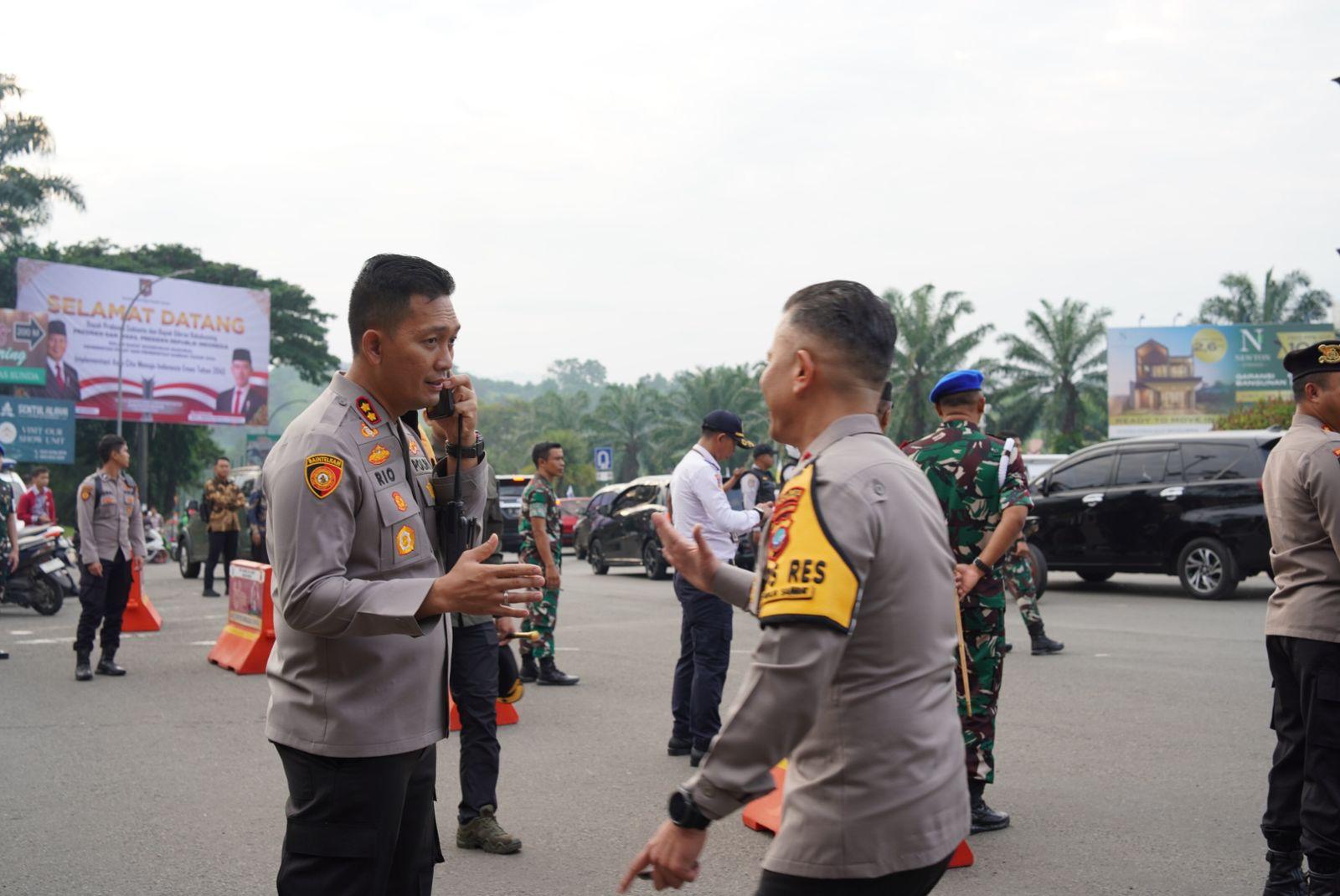 Pengecekan Kesiap Siagaan Personil Polres Bogor Dan Pospam Dalam Rangka Ops Ketupat Lodaya 2025 Wilayah Hukum Polres Bogor
