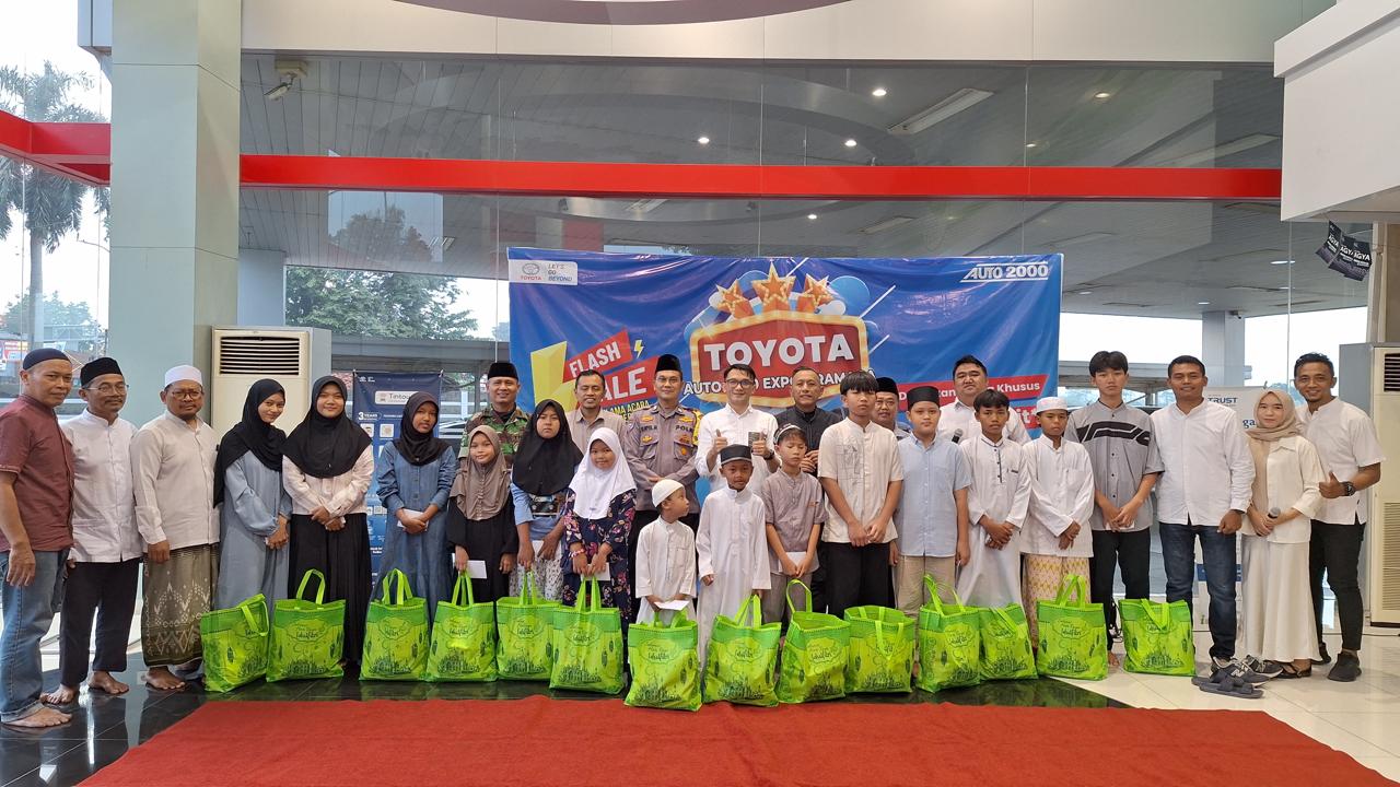 Sinergitas TNI Polri Wilayah Hukum Polsek Dramaga Fuat Cooling Sistem Hadiri Acara Santunan Anak Yatim Pihak Auto 2000, Sekaligus Monitoring Wilayah Pastikan Aman Kondusif