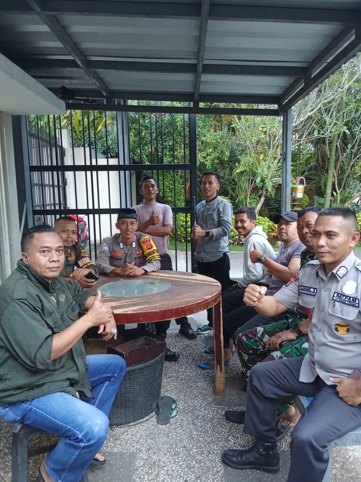 Sinergitas TNI Polri Wilayah Hukum Polsek Babakanmadang Polres Bogor Giat Cooling Sistem Monitoring Patroli Sambang Ajak Jaga Kondusifitas Cegah Gangguan Kriminalitas