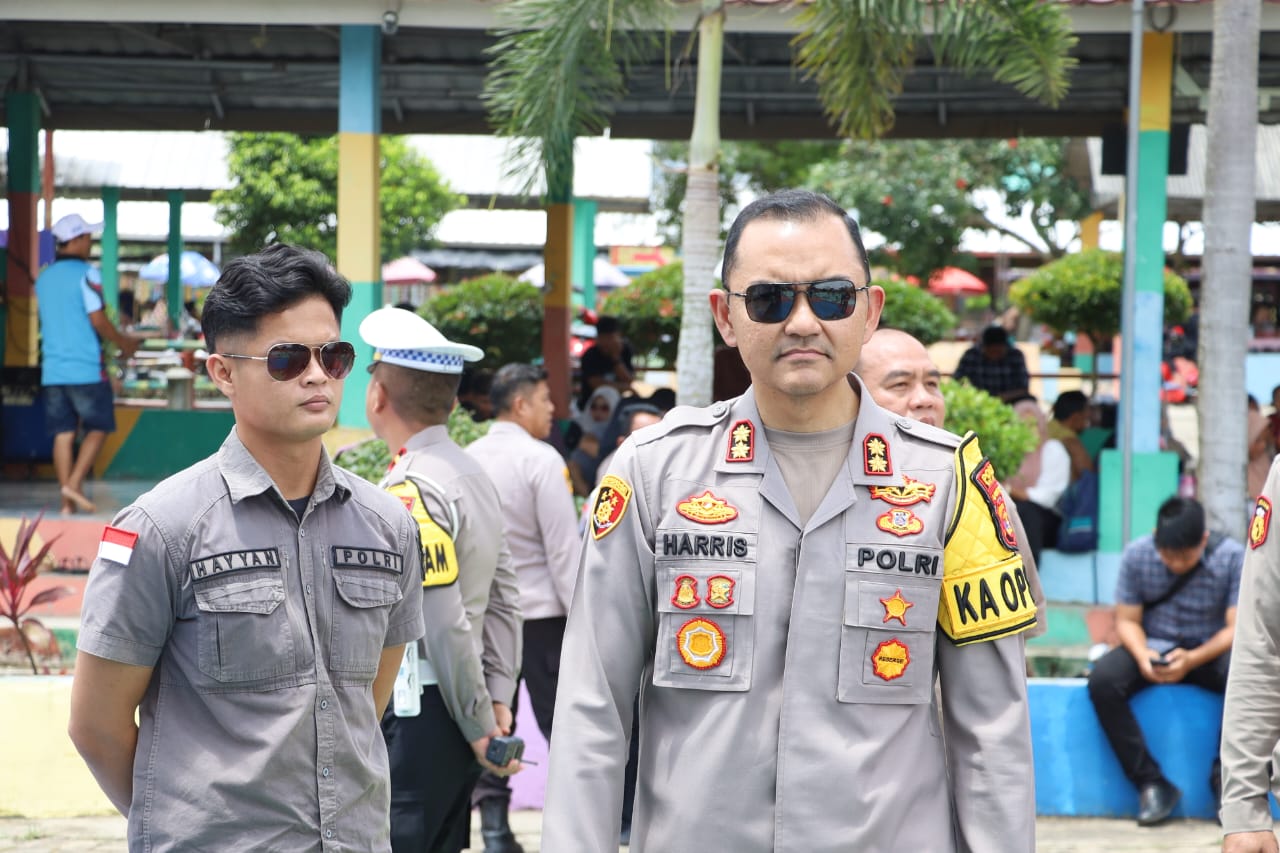 Kapolres Mesuji Bersama Waka Polres Lakukan Kunjungan dan Pengecekan Salah Satu Destinasi Wisata di Kabupaten Mesuji