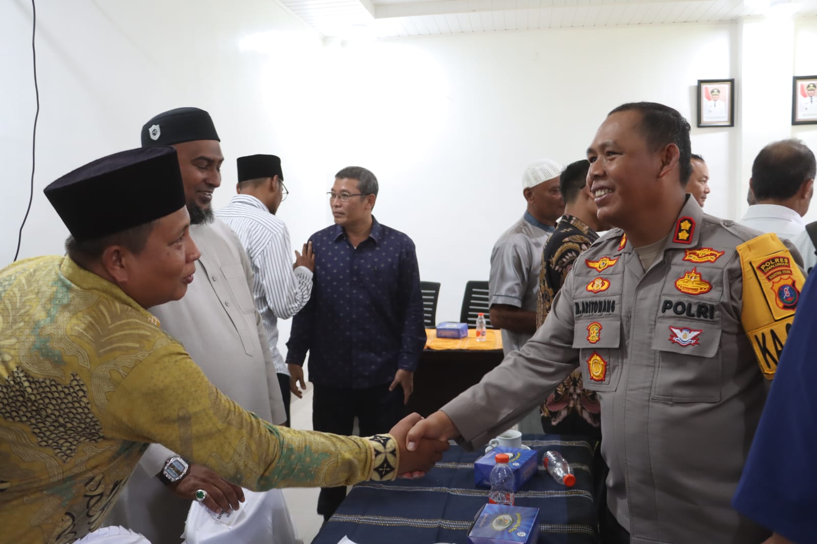 Kapolres Simalungun Hadiri Rapat Teknis Penanganan Banjir di Pasar Bawah Serbalawan