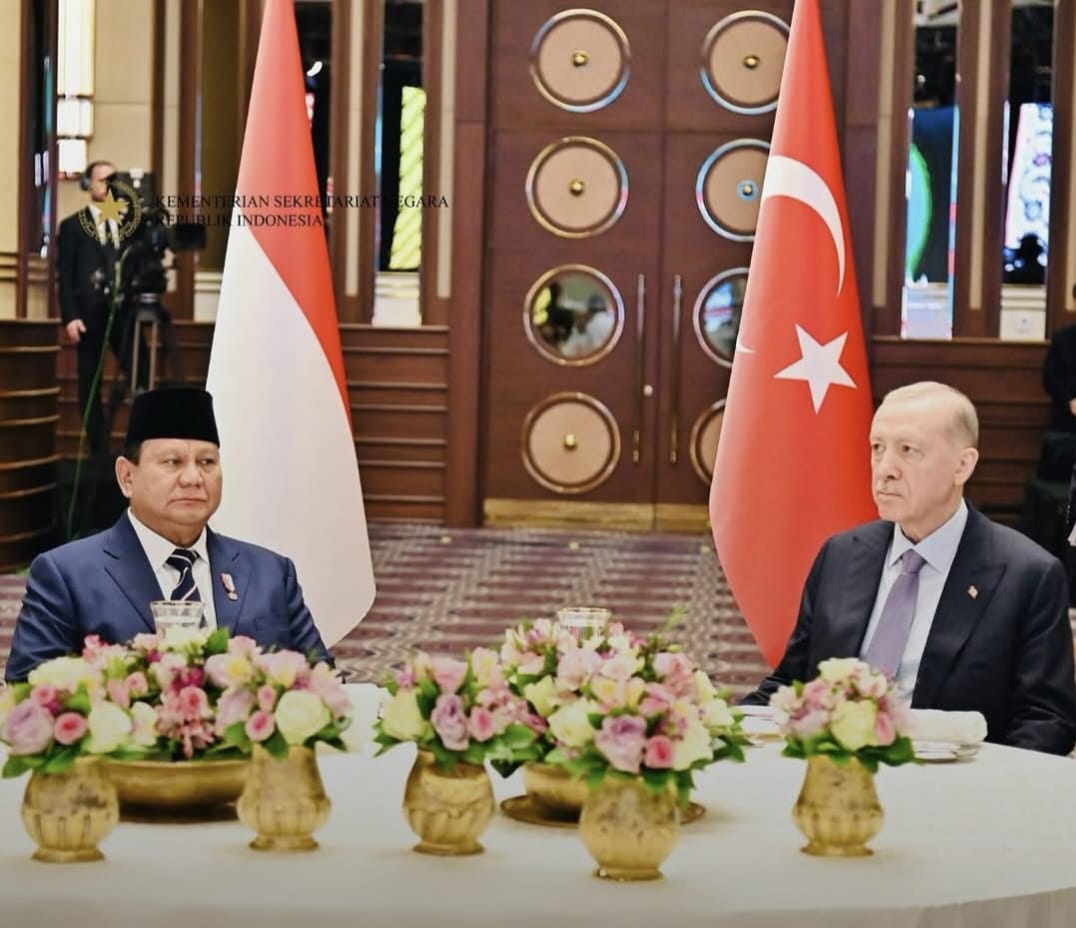 Jamuan Makan Malam Kenegaraan: Nada Persahabatan Indonesia – Turkiye Menggema di Ankara