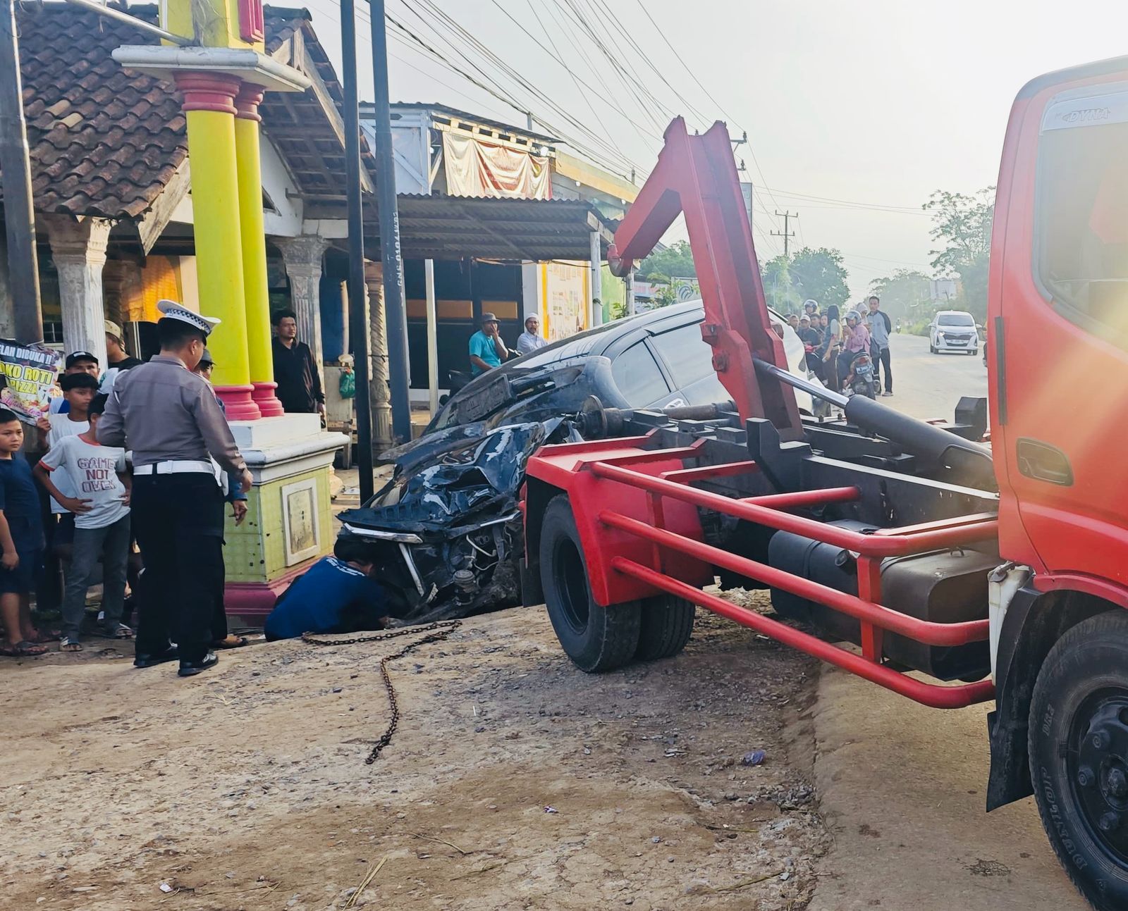Kecelakaan Maut di Simpang Agung Lampung Tengah, Satu Pelajar Tewas dan Satu Luka Berat