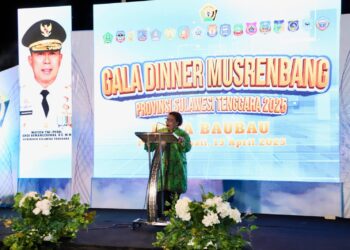 Pada Gala Dinner Musrenbang Provinsi Sultra, Wamendagri Ribka Singgung Pentingnya Sinkronisasi Pusat-Daerah