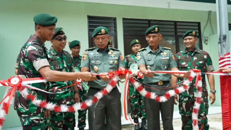 Divif 1 Kostrad Resmikan Rumah Dinas Baru untuk Prajurit, Wujud Nyata Kepedulian Pimpinan