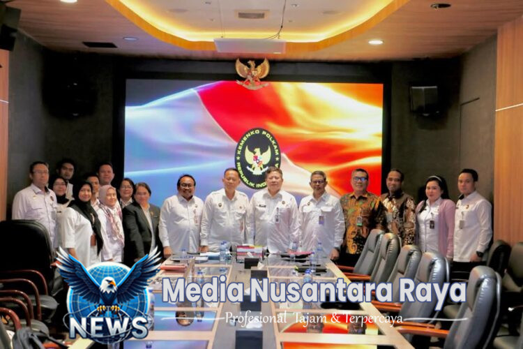 Kemenko Polkam dan Kemenko Kumham Imipas Bahas Progress Penyusunan RUU Keamanan Laut