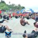 Perwira Brigif 4 Mar/BS Wilayah Lampung melaksanakan Renang Laut Jarak 2000 Meter