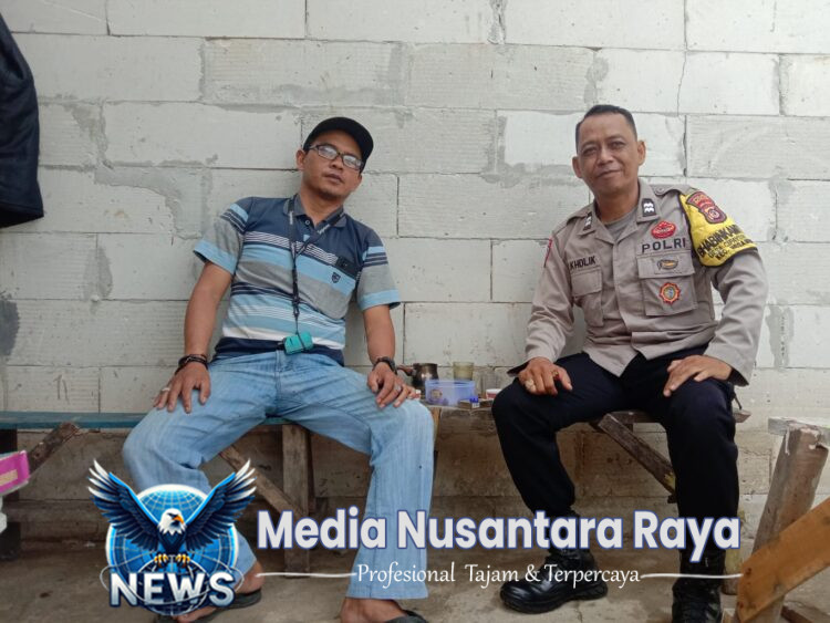 Bhabinkamtibmas Wilayah Hukum Polsek Megamendung Polres Bogor Giat Cooling Sistem Sambang Ajak Jaga Kondusifitas Cegah Gangguan Kamtibmas