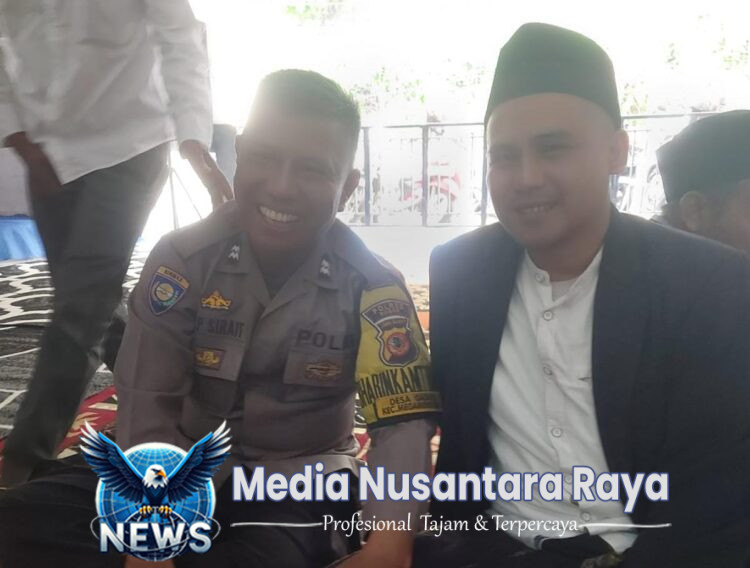Bhabinkamtibmas Wilayah Hukum Polsek Megamendung Giat Cooling Sistem Silahturahmi Tokoh Masyarakat Ajak Jaga Kondusifitas Cegah Gangguan Kamtibmas