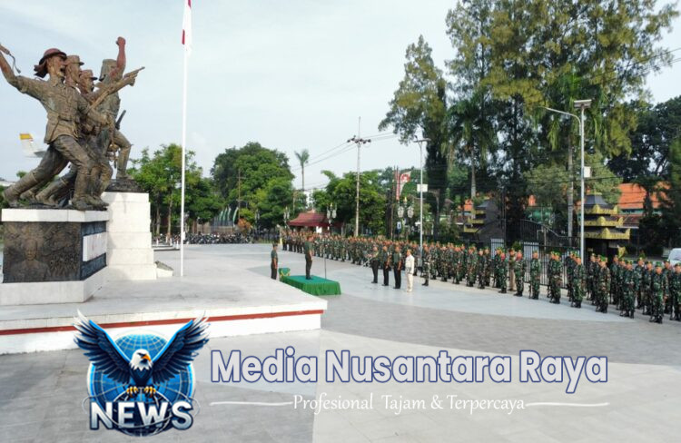 Upacara 17-an Di Museum PETA Blitar, Dandim 0808 Bacakan Amanat Panglima TNI