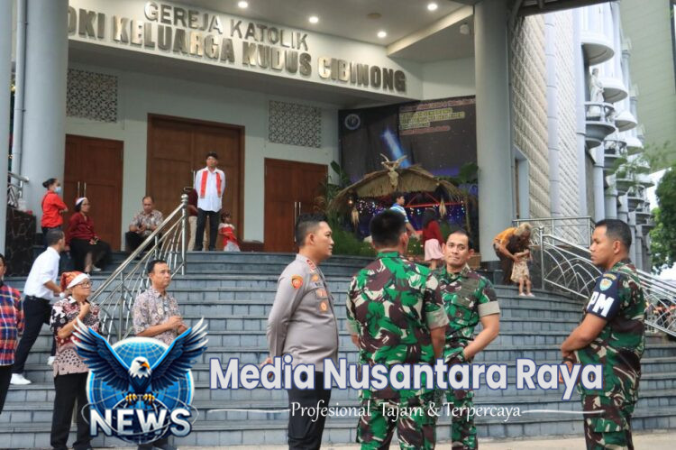 Kapolres Bogor Bersama Forkompinda Dan Personil Jajaran Lakukan Monitoring Serta Pengamanan Gereja Peringatan Ibadah Jumat Agung