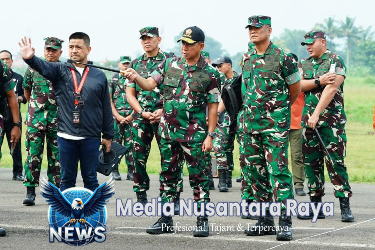 Jelang Upacara Tradisi Kehormatan Militer, Panglima TNI Cek Kesiapan di Batujajar