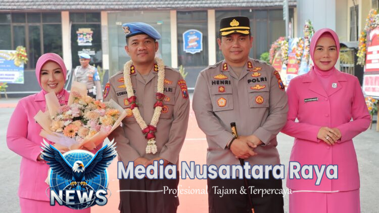 Serah Terima Jabatan Kapolres Nganjuk Digelar dengan Tradisi Kehormatan