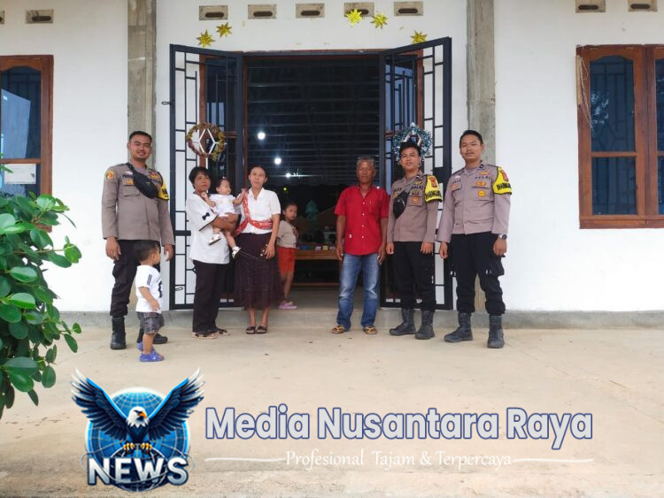Polres Tulang Bawang Barat Amankan Ibadah Rangkaian Paskah Umat Nasrani di Sejumlah Gereja
