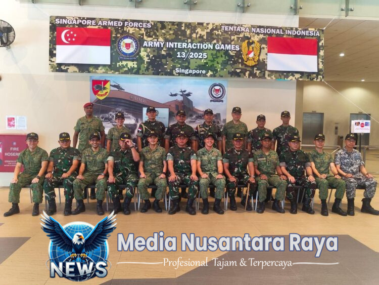 Berjasa Tingkatkan Kerja Sama Militer, Kasad Terima Medali Kehormatan dari Singapura
