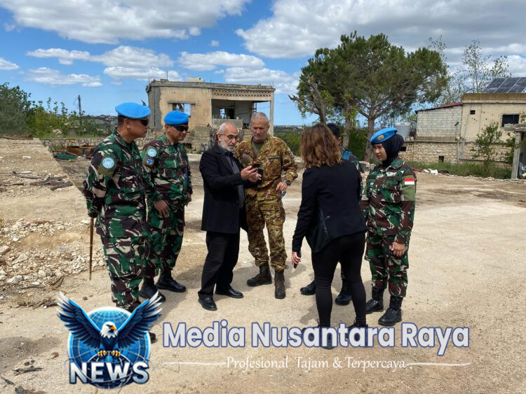 Satgas CIMIC XXXI-N Ajarkan Satgas CIMIC XXXI-O Terjun Langsung Kegiatan QIPS di Tallusah dan Majdal Silim Sector East