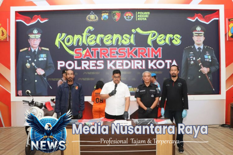 Polres Kediri Kota Berhasil Amankan Residivis Pencurian di Kamar Kos Yang Viral di Medsos