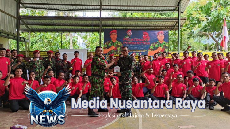 Dandim 0825/Banyuwangi Bekali Peserta Diklat Pembaretan Kokam dengan Wasbang dan Bela Negara