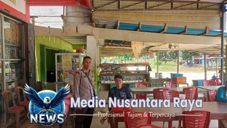 Sambangi Warga, Personel Polsek Kuala Behe Ajak Warga Jaga Kamtibmas Yang Kondusif