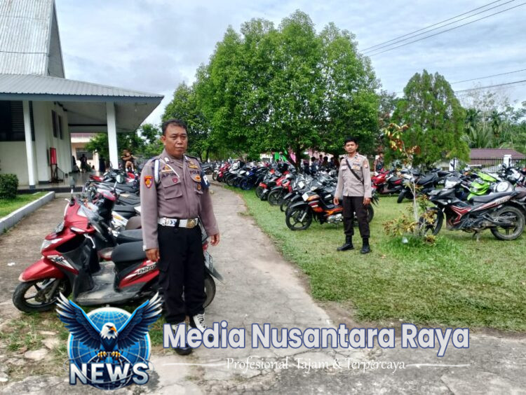 Polsek Menjalun Laksanakan Pengamanan Ibadah Paskah, Situasi Aman Dan Kondusif