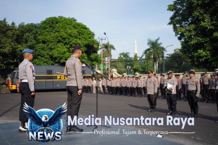 Kapolres Bogor Pimpin Apel Pagi Pengecekan Serta Kesiapan Personel Polres Bogor