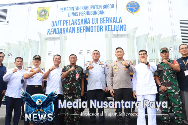 Kapolres Bogor Bersama Bupati Serta Forkompinda Hadiri Giat Launching Penamaan Jalan Di Pakansari Kab. Bogor, Pastikan Wilayah Tetap Aman Kondusif