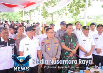 Kapolda Lampung Hadiri Gerak Tanam Raya Padi Serentak, Dukung Ketahanan Pangan Nasional