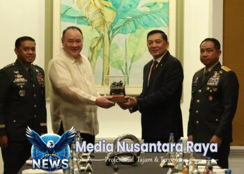 Perkuat Kerjasama Pertahanan, Menhan RI, Panglima TNI, Temui Sekertaris Pertahanan Nasional Filipina 