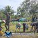 Tanah Papua Subur, Satgas 131/Brajasakti Ajak Warga Bercocok Tanam Guna Dukung Program Ketahanan Pangan Pemerintah