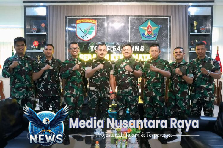 Courtesy Call Danyonmarhanlan XII Ke PN Mempawah Dan Yonif Mekanis 643/WNS