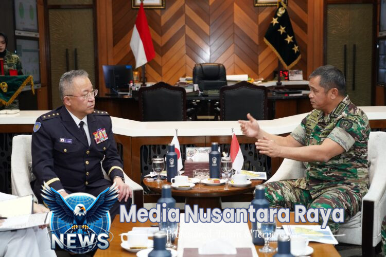 Pererat Hubungan Bilateral, Kasad Terima Kunjungan Kehormatan Kasgab Jepang